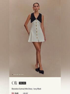 NWT Meshki Oli Dress